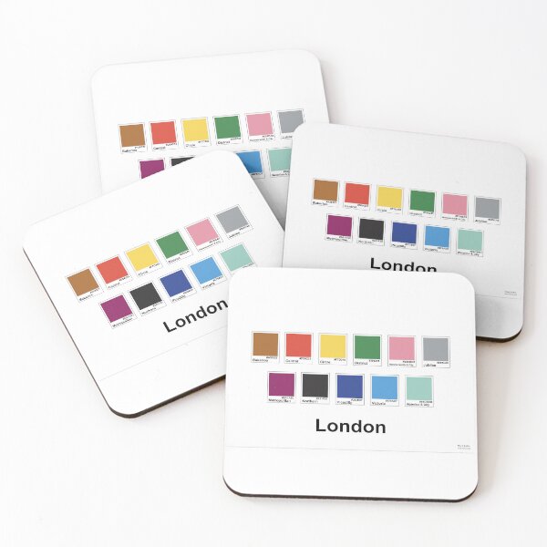 Item preview, London Metro Colors designed and sold by MartiRubio.