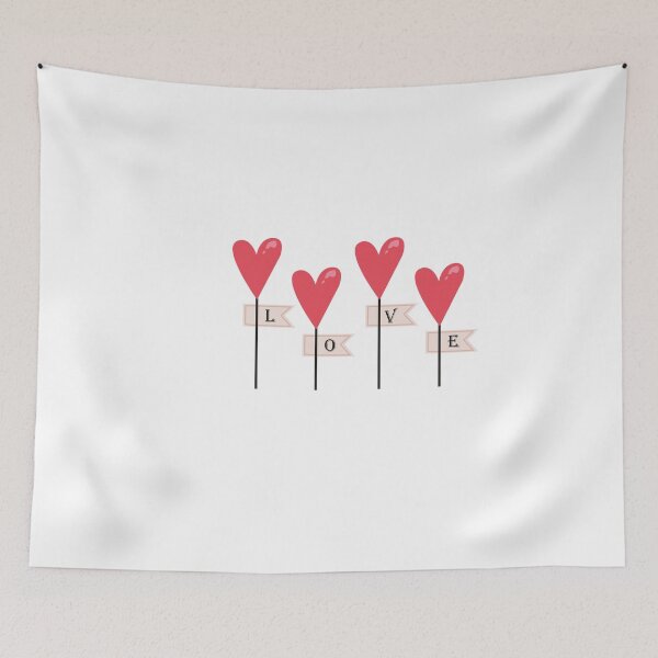 Item preview, cute hearts love  - valentine day - happy love day-for girlfirend- for mom- friend designed and sold by Alexa5454.