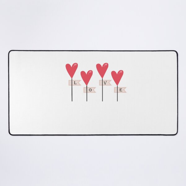 Item preview, cute hearts love - valentine day - happy love day-for girlfirend- for mom- friend designed and sold by Alexa5454.