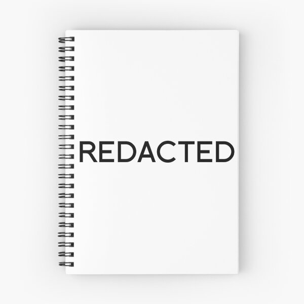 Item preview, REDACTED designed and sold by Character Assassination.