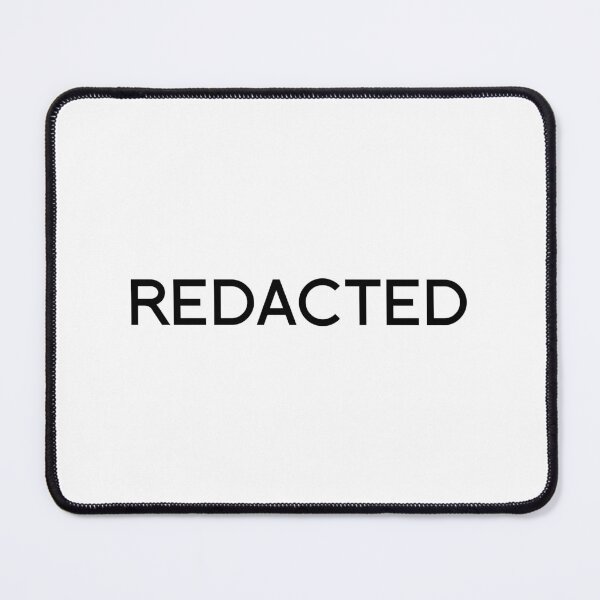 Item preview, REDACTED designed and sold by Character Assassination.