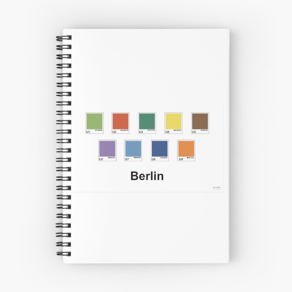 Item preview, Berlin Metro Colors designed and sold by MartiRubio.