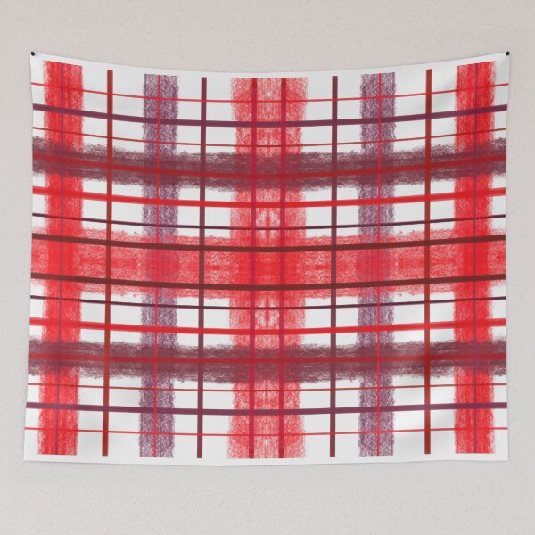 Item preview, Valentines Day Tartan Plaid Big Version designed and sold by Cora Gregory.