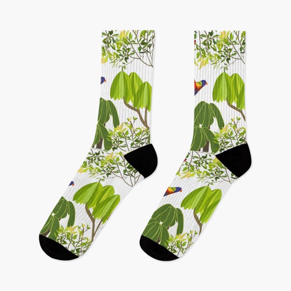 Item preview, Rainbow Lorikeet Botanical on White designed and sold by Digitaldingo.