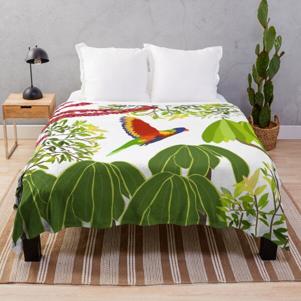 Item preview, Rainbow Lorikeet Botanical on White designed and sold by Digitaldingo.
