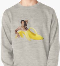 Nicolas Cage dans une banane - jaune vif Sweatshirt