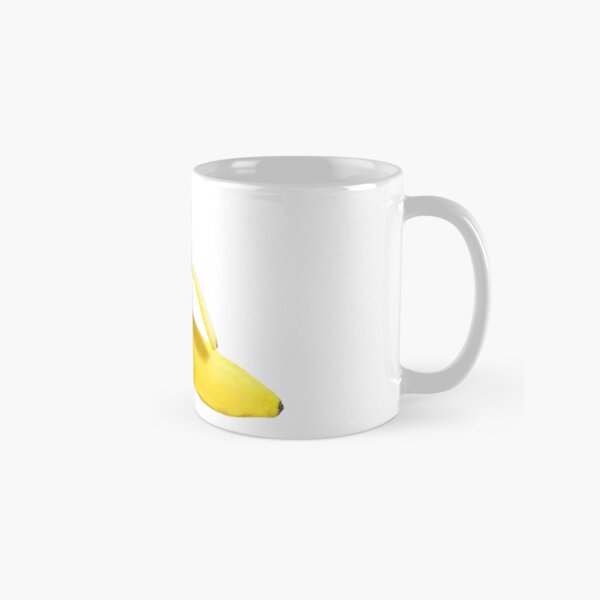 Nicolas Cage In A Banana - Bright Yellow Classic Mug