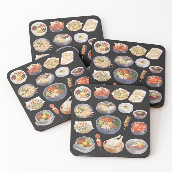 Item preview, Assorted Korean Food 2 designed and sold by Alicia Chee.