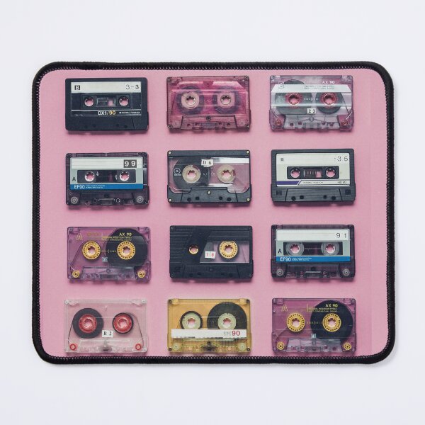 Item preview, Retro Cassette Tape Music Pattern designed and sold by createdbycam.