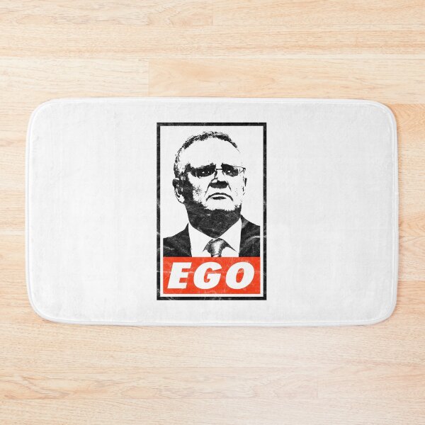 Item preview, Scott Morrison EGO (White Worn Look) designed and sold by politicalamity.