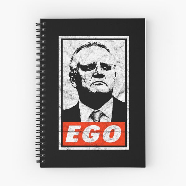 Item preview, Scott Morrison EGO (Black Worn Look) designed and sold by politicalamity.