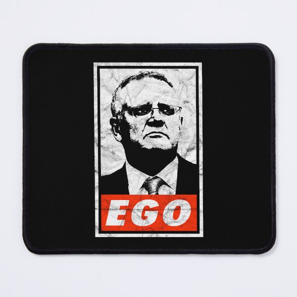 Item preview, Scott Morrison EGO (Black Worn Look) designed and sold by politicalamity.