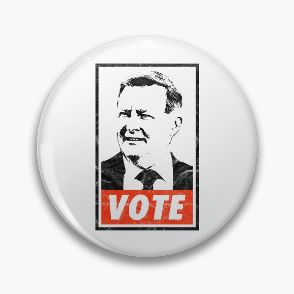 Item preview, Vote Albo (White Worn Look) designed and sold by politicalamity.