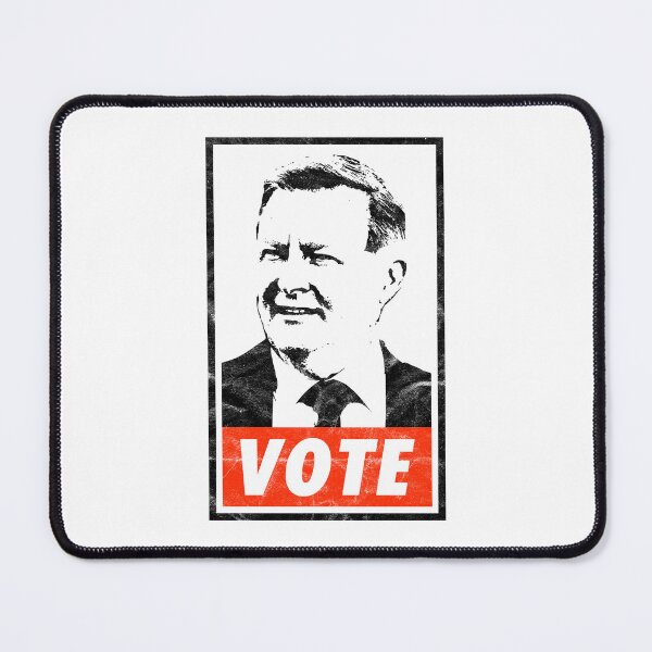 Item preview, Vote Albo (White Worn Look) designed and sold by politicalamity.