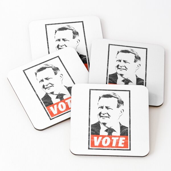 Item preview, Vote Albo (White Worn Look) designed and sold by politicalamity.
