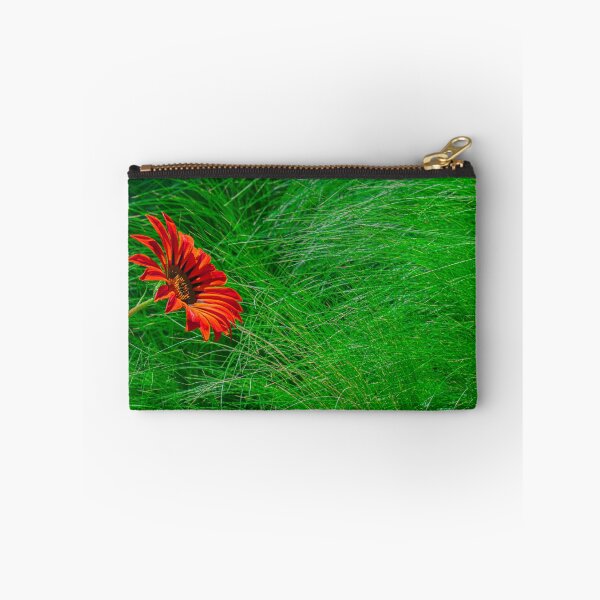 Item preview, Pretty Red Flower in a Green Field designed and sold by BarbaraVPhoto.