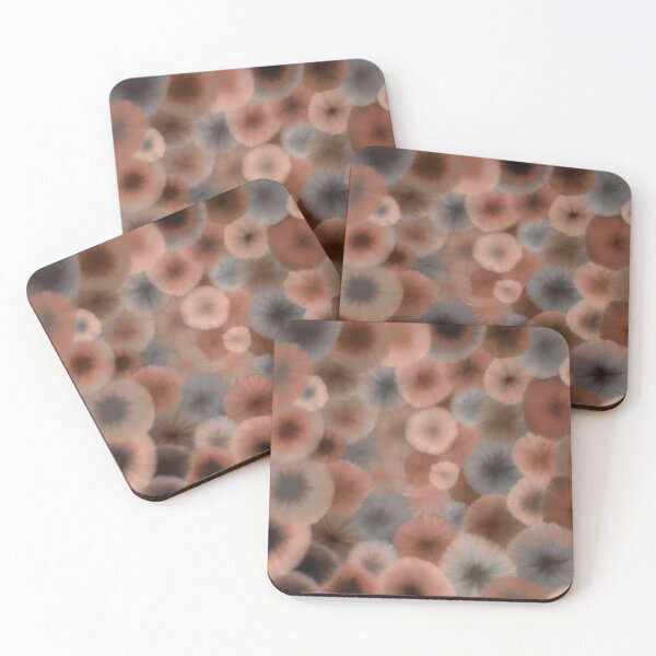Item preview, Abstract Coral Flowers by Heather Nafe Art designed and sold by HeatherNafeArt.