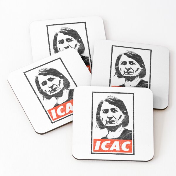 Item preview, ICAC Gladys (White Worn Look) designed and sold by politicalamity.
