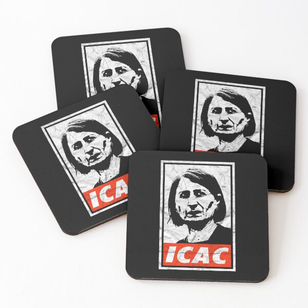 Item preview, ICAC Gladys (Black Worn Look) designed and sold by politicalamity.