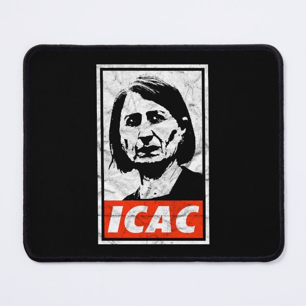 Item preview, ICAC Gladys (Black Worn Look) designed and sold by politicalamity.