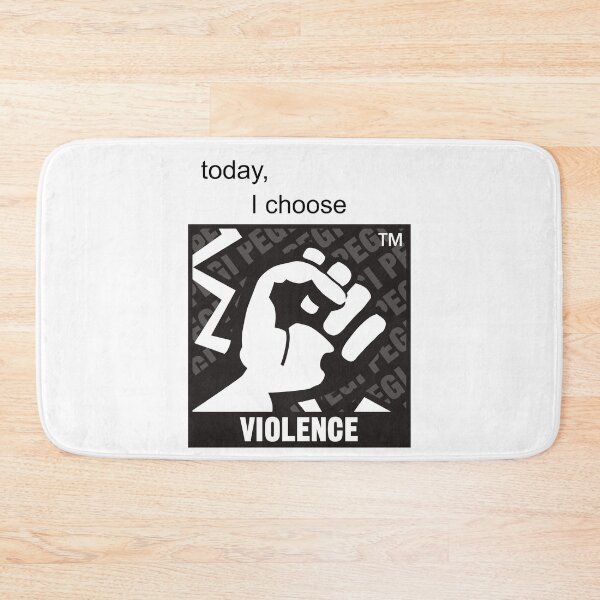 Item preview, meme i choose violence funny t-shirt videogame symbol designed and sold by Juan Carlos Trujillo.