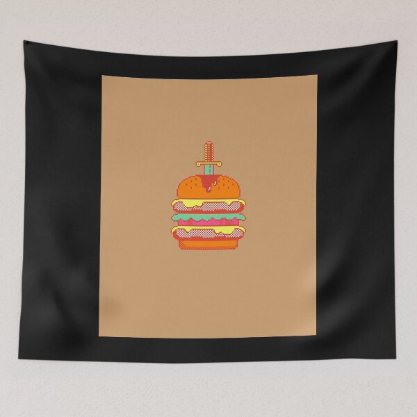 Item preview, 042 - Burger (Burger Suplex) Graphic T-Shirt designed and sold by Adaomason.