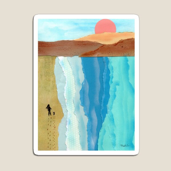 Item preview, Peaceful Coastline designed and sold by Mahli's  Artful Whimsy.