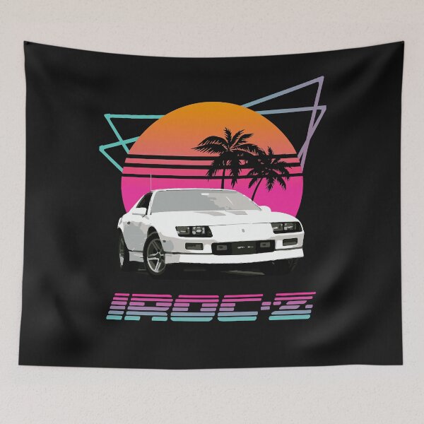 Item preview, 1980&x27;s Retro Wave Chevy Camaro IROC-Z Premium T-Shirt designed and sold by Adaomason.