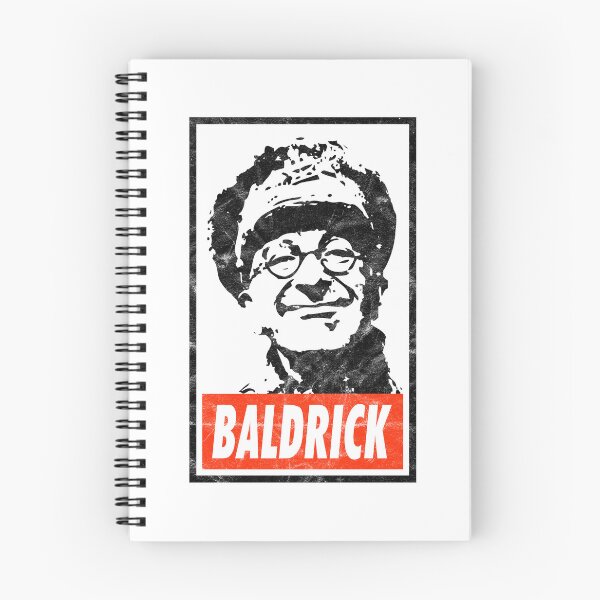 Item preview, Baldrick - White Distressed Look designed and sold by risible.