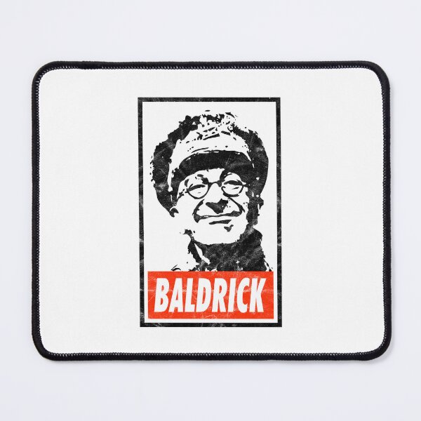 Item preview, Baldrick - White Distressed Look designed and sold by risible.