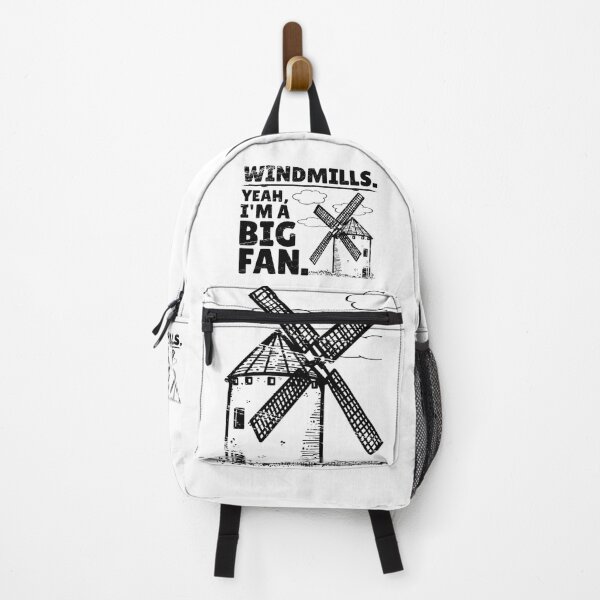 Item preview, Windmills - Yeah, I'm a Big Fan (Black) designed and sold by CRHPOD20.