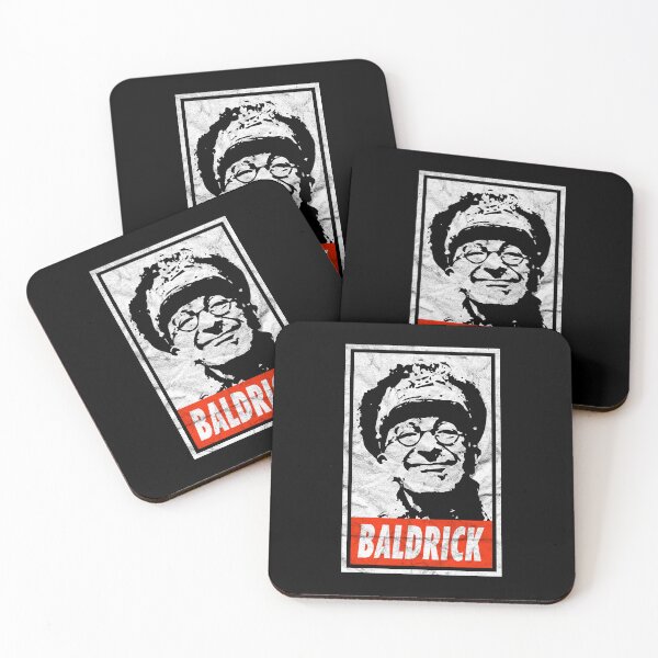 Item preview, Baldrick- Black Distressed Look designed and sold by risible.