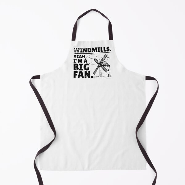 Item preview, Windmills - Yeah, I'm a Big Fan (Black) designed and sold by CRHPOD20.