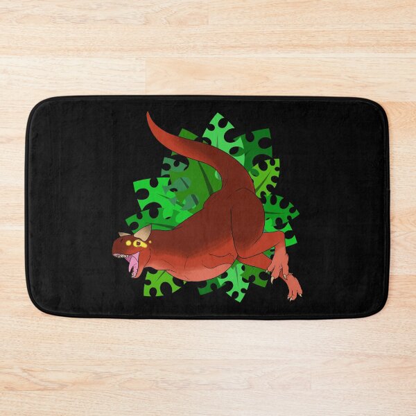 Item preview, Running Carnotaurus (Dark Background) designed and sold by ThatRadFailure.