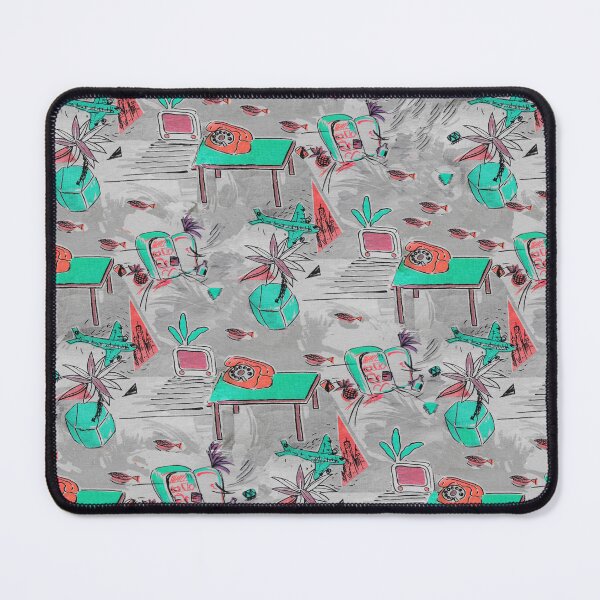 Item preview, Surf Happy dreams in gray, red and green, art by Miguel Matos Official designed and sold by MiguelMatosArt.