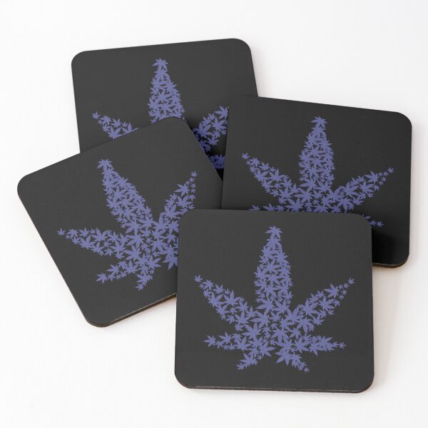Aperçu de l'œuvre Chanvre amour violet bleu créée et vendue par CannaGranny™ .