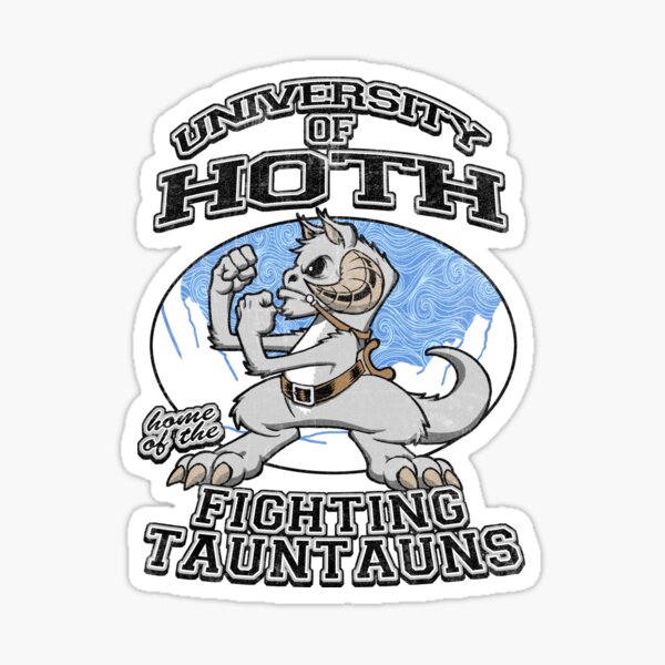 Fighting Tauntauns Sticker