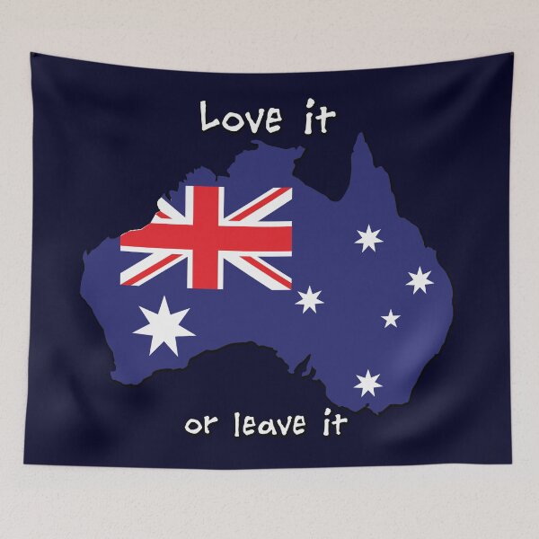 Item preview, Australia | Love it - or leave it designed and sold by TimeMeddler.