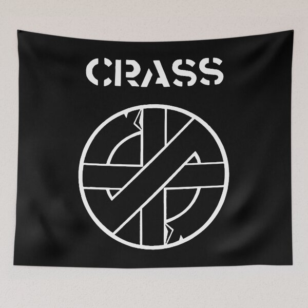 Item preview, Crass Classic T-Shirt.png designed and sold by Jameordle.