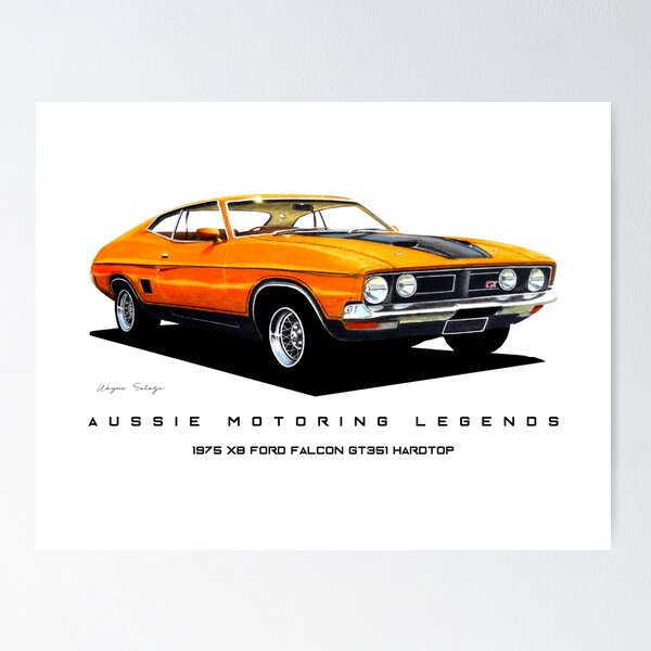 Item preview, Aussie Motoring Legends 1975 XB Ford Falcon GT351 Hardtop designed and sold by Wayne Sotogi.