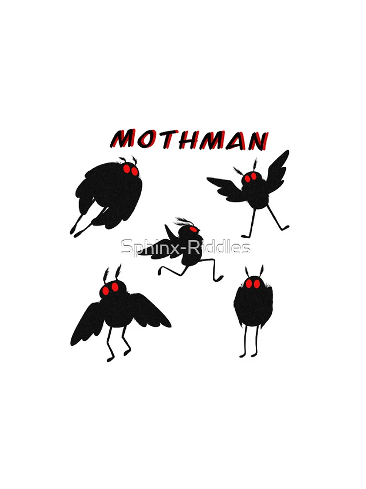 Thumbnail 5 of 5, iPhone Case, Funky Mothmen designed and sold by Sphinx-Riddles.