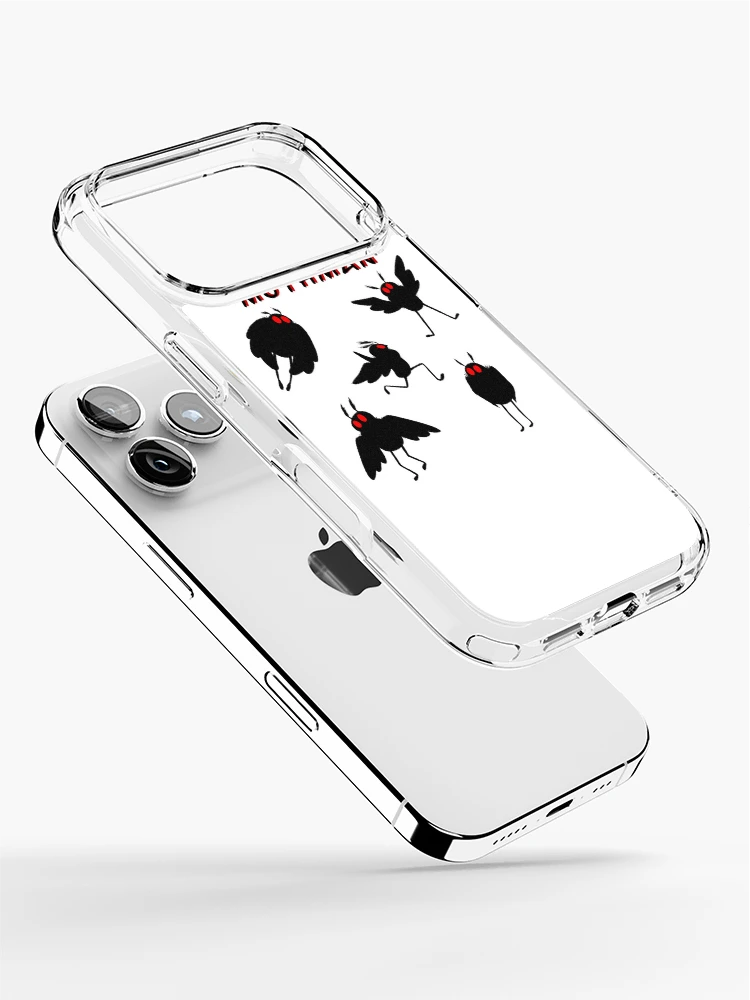 Thumbnail 2 of 5, iPhone Case, Funky Mothmen designed and sold by Sphinx-Riddles.