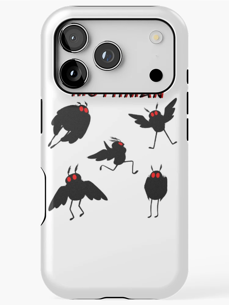 Thumbnail 1 of 4, iPhone Case, Funky Mothmen designed and sold by Sphinx-Riddles.