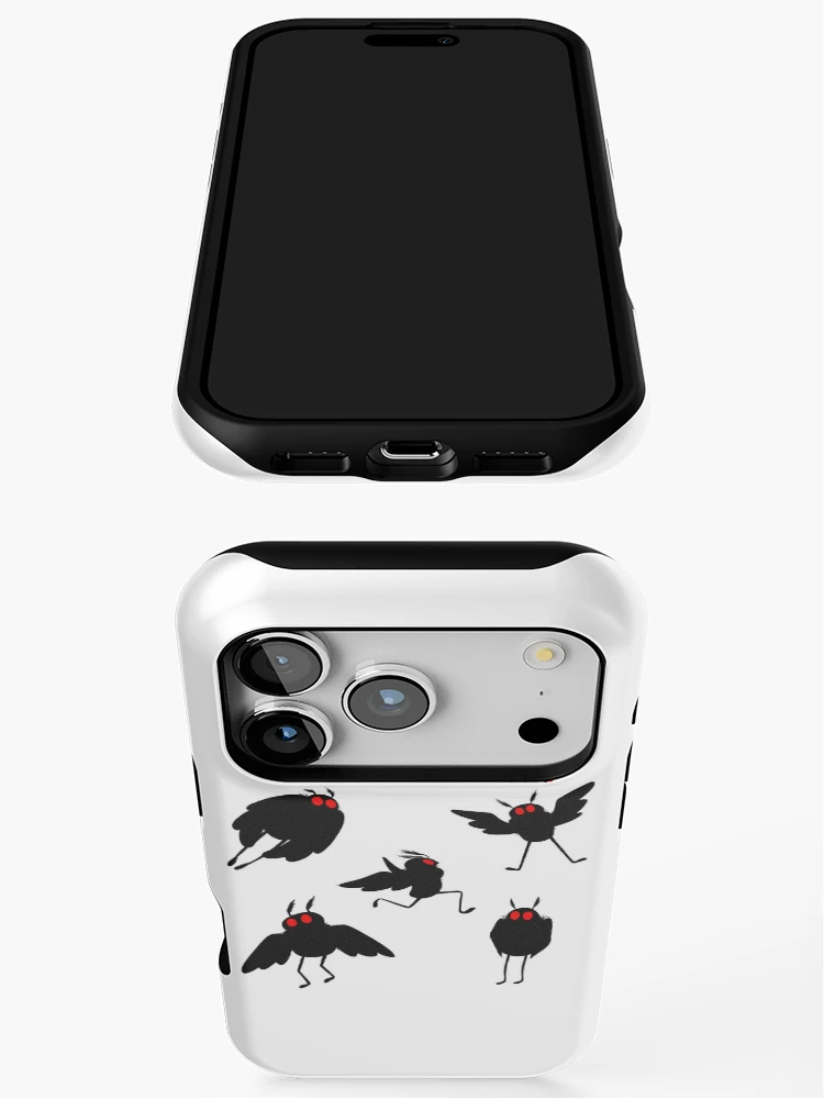 Thumbnail 3 of 4, iPhone Case, Funky Mothmen designed and sold by Sphinx-Riddles.