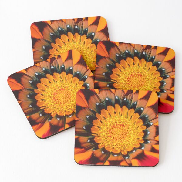 Item preview, Stunning Red and Yellow Striped Flower designed and sold by BarbaraVPhoto.