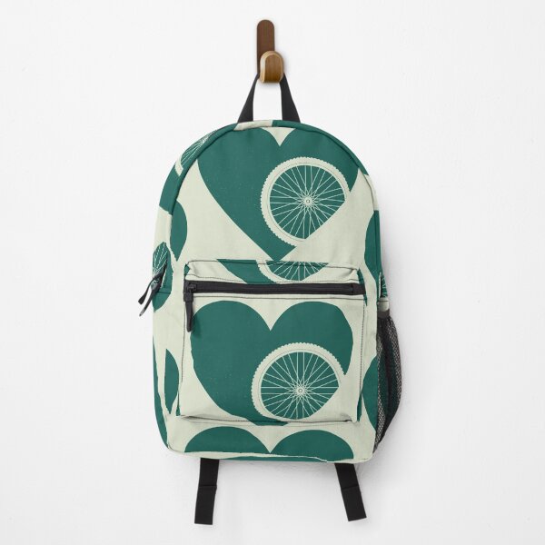 Item preview, Heart with Mountain Bike Wheel for Cycling Lovers designed and sold by Normandie Rainwater.