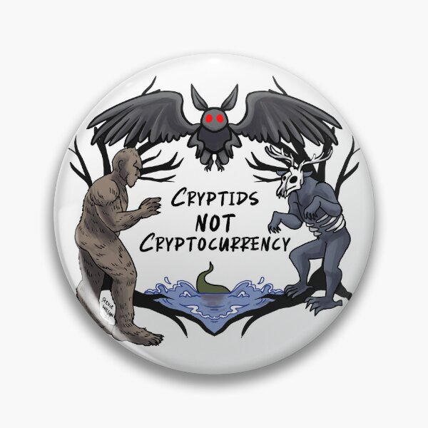 Item preview, Cryptids not crypto currency designed and sold by swinku.