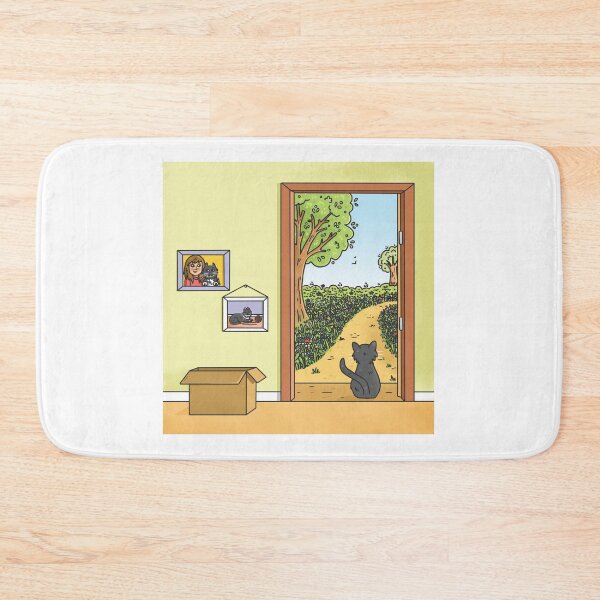 Item preview, Bibi the cat in her new house designed and sold by MeliBeeAuthor.