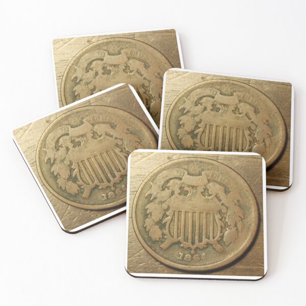 Item preview, 1864 Two Cent Piece designed and sold by coinsxcrochet.