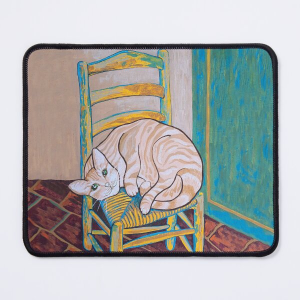 Item preview, Cat Van Gogh in the Chair, art by Miguel Matos Official designed and sold by MiguelMatosArt.
